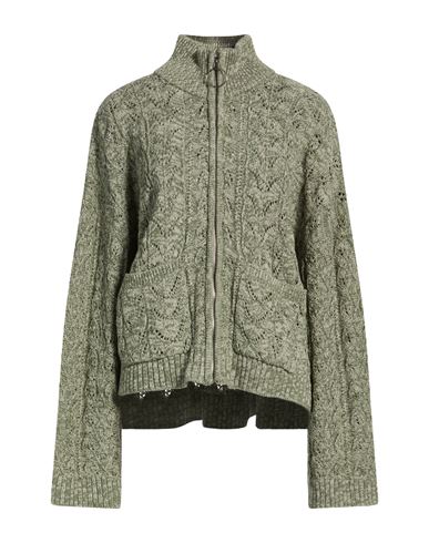 Strickjacke Damen Salbeigrün XL Damen