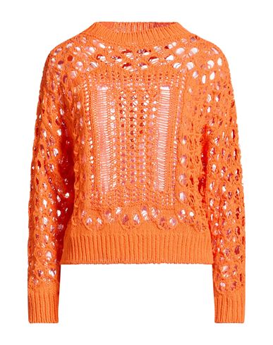 Pullover Damen Orange L Damen
