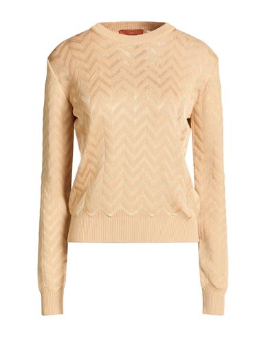 Missoni Crochet-knit Cotton-blend Sweater In Brown