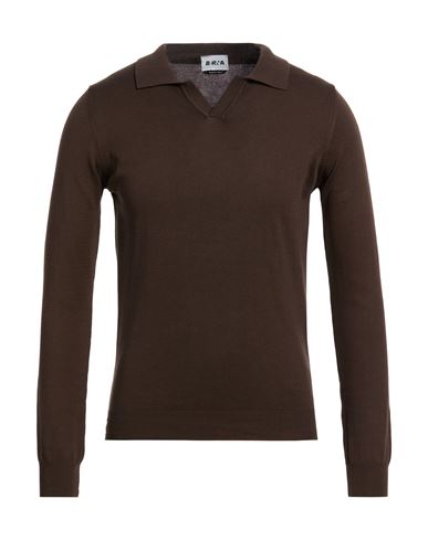 Pullover Herren Dunkelbraun L,S Herren