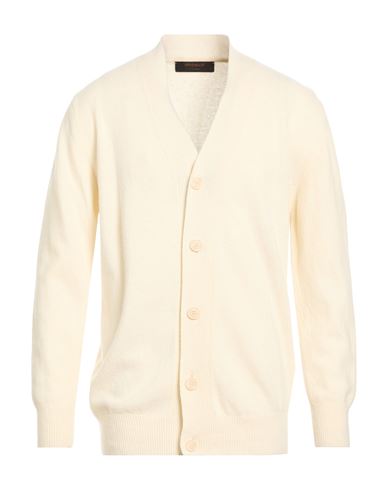 Strickjacke Herren Cremeweiß XL Herren
