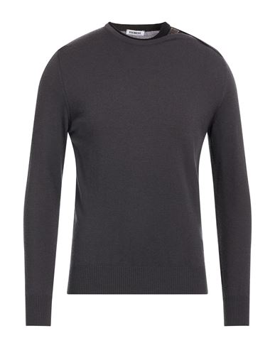 Pullover Herren Braungrau M Herren