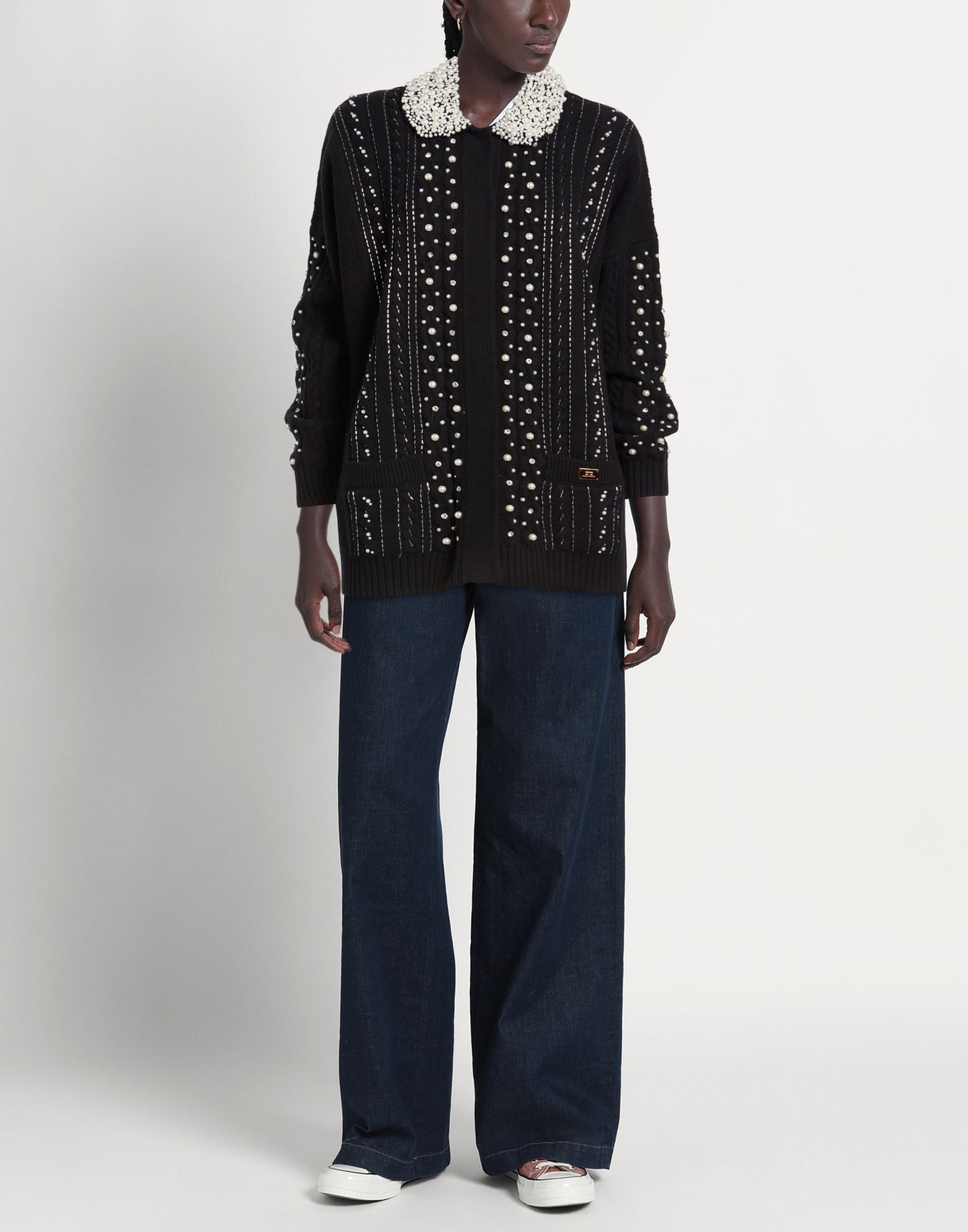  Elisabetta Franchi - Strickwaren - Strickjacken - On Yoox.com 