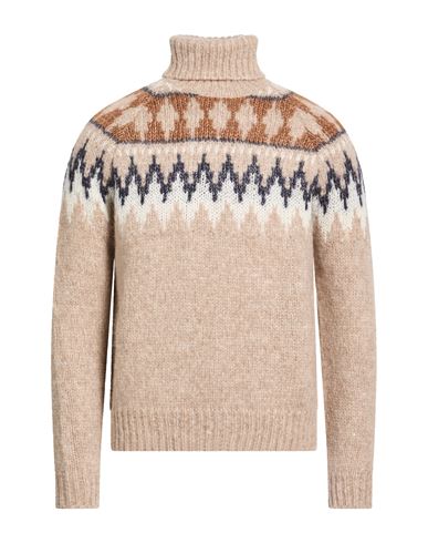 Rollkragenpullover Herren Beige 46,48,50,52,54,56,58 Herren
