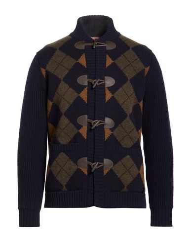 Peuterey Man Jacket Navy Size M Wool In Blue