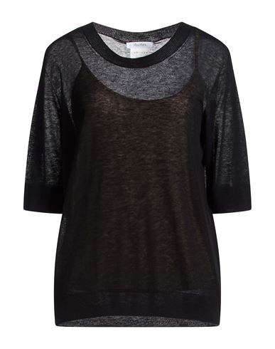 Max Mara Woman Sweater Black Size Xl Wool