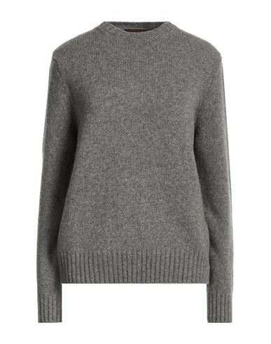 Moorer Woman Sweater Grey Size 8 Wool, Cashmere