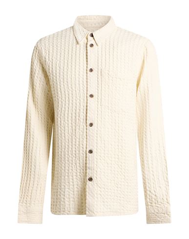 Camisa Hombre Marfil M Hombre