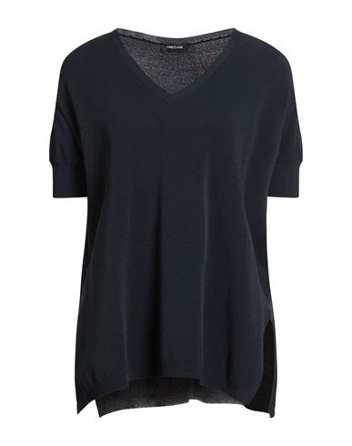 Anneclaire Woman Sweater Midnight Blue Size 8 Viscose, Polyester In Black