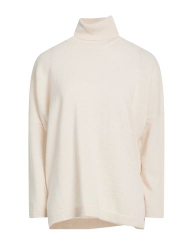 Natan Woman Turtleneck Ivory Size 1 Wool, Cashmere In White