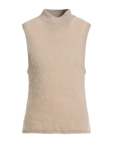 J.l - A.l _j. L - A. L_ Man Turtleneck Grey Size L Acrylic, Polyamide, Alpaca Wool In Neutral