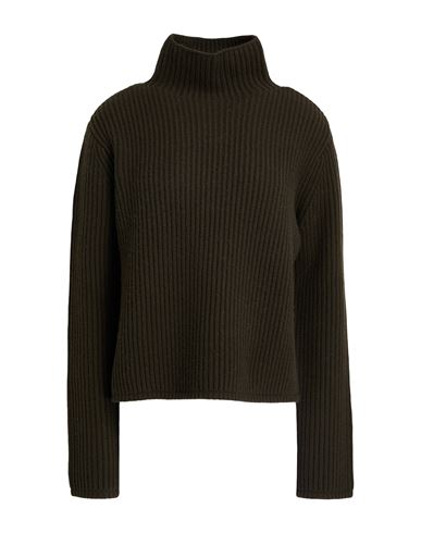 Rollkragenpullover Damen Militärgrün XS Damen