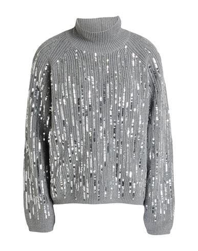 Rollkragenpullover Damen Grau 36,40,42 Damen