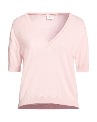 Cruna Woman Sweater Pink Size 2 Silk, Cotton