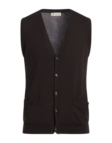 Strickjacke Herren Dunkelbraun 50,52,54 Herren