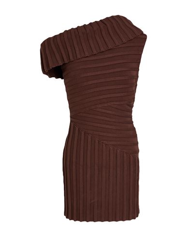 Minivestido Mujer Marrón chocolate L,M Mujer
