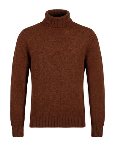 Rollkragenpullover Herren Braun 46,52 Herren