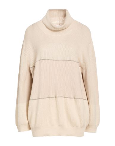 Rollkragenpullover Damen Beige 32,34,36 Damen