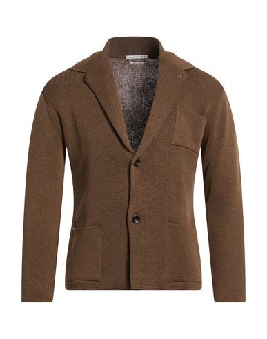 Strickjacke Herren Braun S Herren