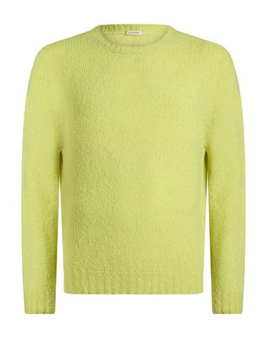 In The Box Man Sweater Lime Green Size L Merino Wool, Recycled Cashmere, Polyamide