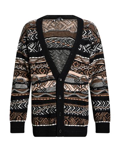 Laneus Patterned Cardigan In Multi