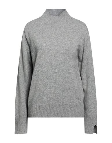 Rollkragenpullover Damen Grau M Damen