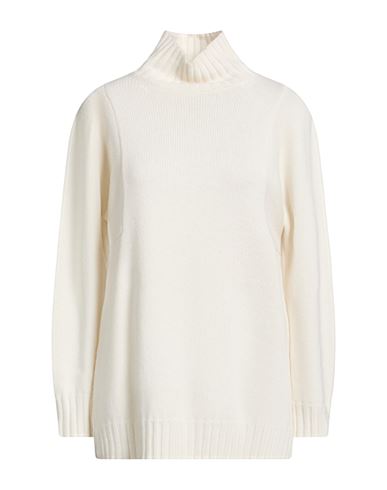 Rollkragenpullover Damen Elfenbein XS Damen