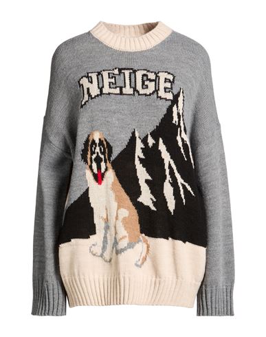 Pullover Damen Grau ONESIZE Damen