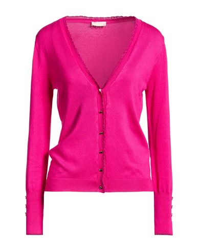 Strickjacke Damen Fuchsia L,M Damen