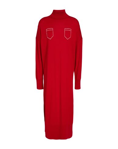Midi-Kleid Damen Rot 36 Damen