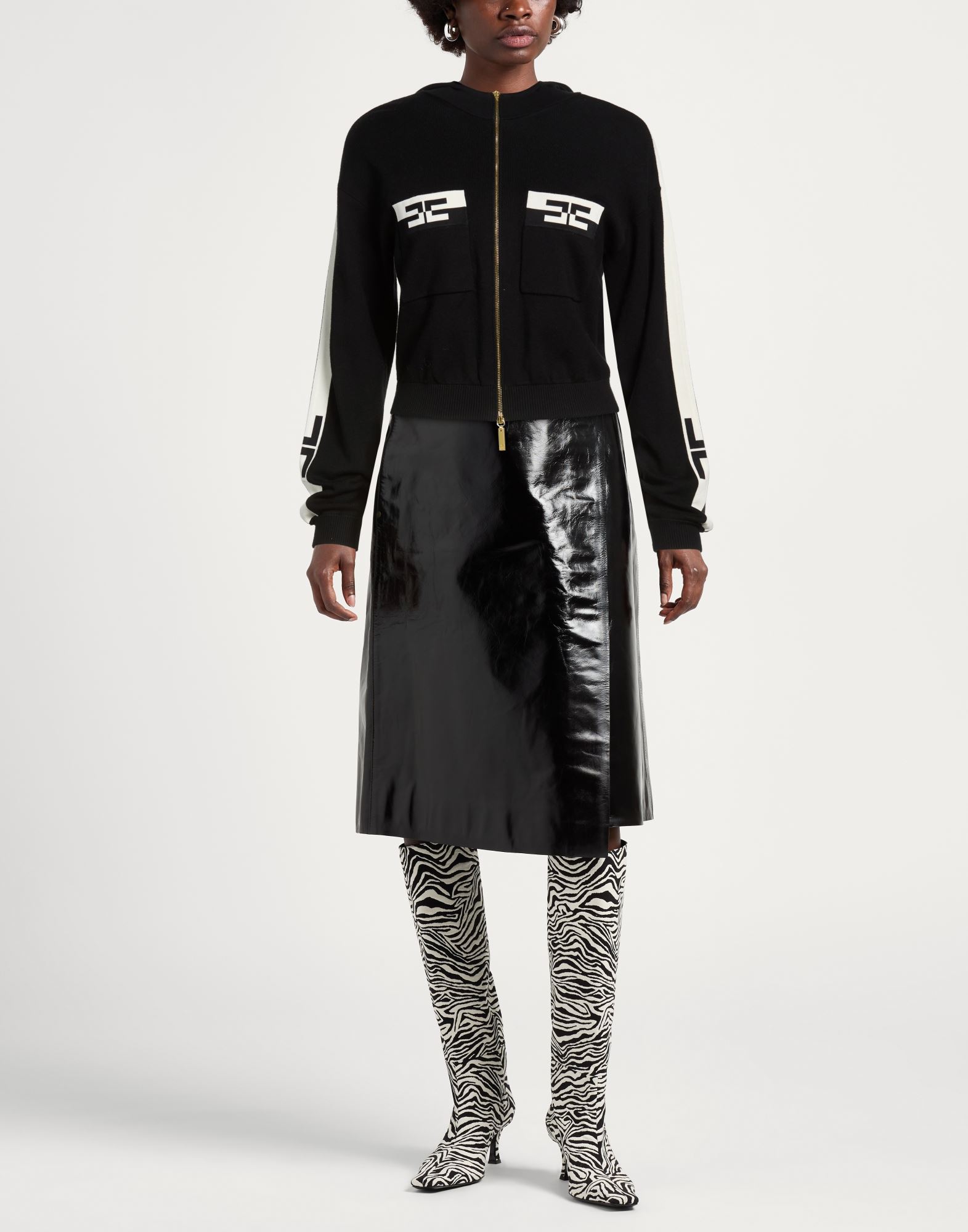  Elisabetta Franchi - Strickwaren - Strickjacken - On Yoox.com 
