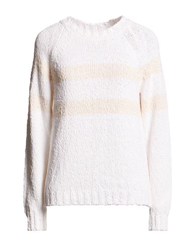 Eleventy Woman Sweater White Size S Cotton