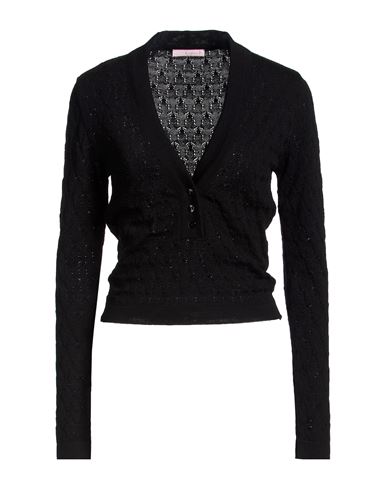 Kristina Ti Woman Sweater Black Size L Merino Wool