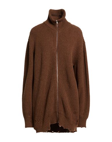 Strickjacke Damen Braun M Damen