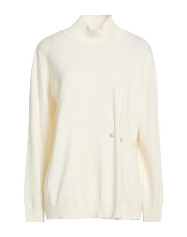 Rollkragenpullover Damen Elfenbein 38 Damen