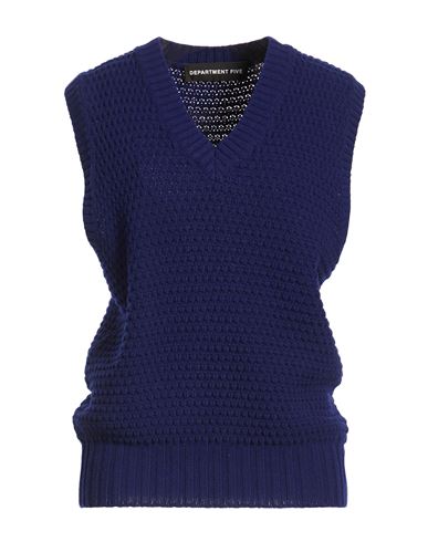 Department Five Department 5 Woman Sweater Bright Blue Size M Wool