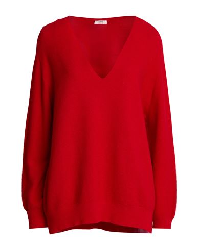OLTRE Pullover Damen Rot L,S Damen