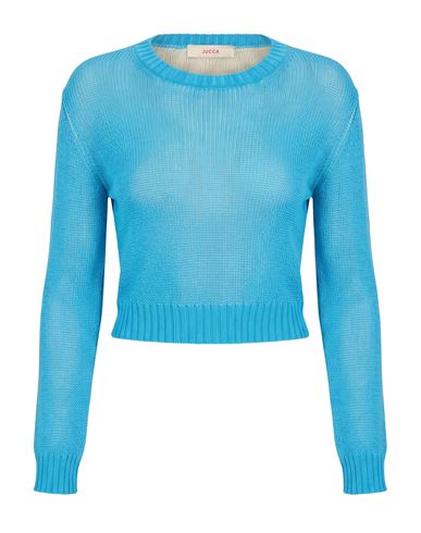 Jucca Woman Sweater Sky Blue Size Xs Cotton