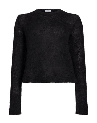 Cruna Woman Sweater Black Size 8 Mohair Wool, Polyamide, Wool
