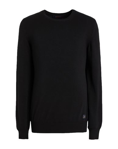 40weft Man Sweater Black Size Xl Polyamide, Viscose