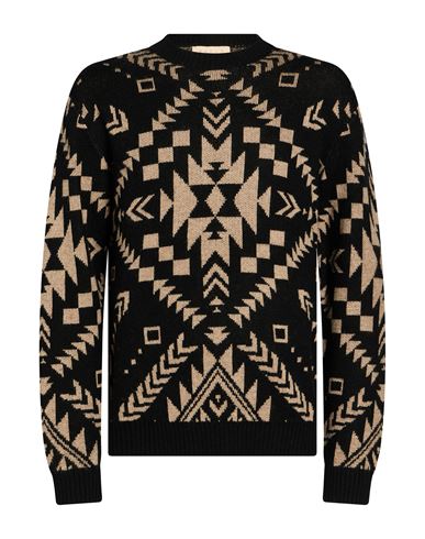 Tooco Man Sweater Black Size L Polyamide, Viscose, Elastane, Cashmere