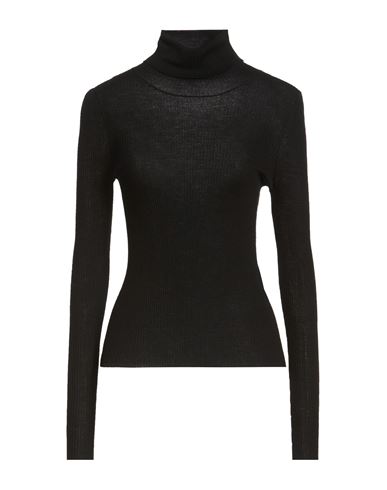 Rollkragenpullover Damen Schwarz L,M Damen