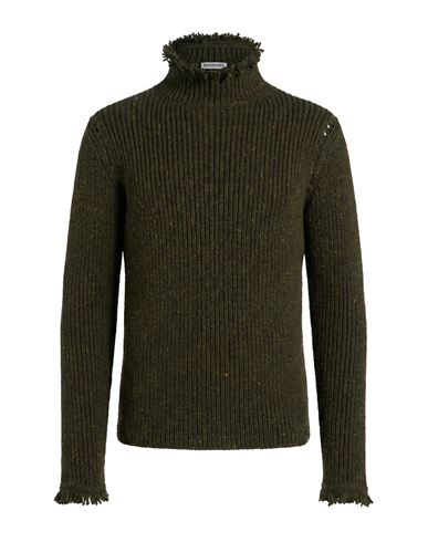 Rollkragenpullover Herren Militärgrün S Herren