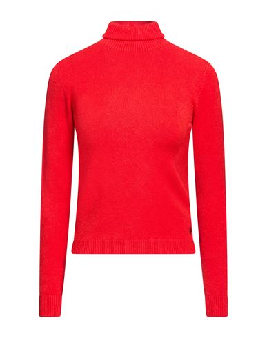 Dixie Woman Turtleneck Red Size M Viscose, Polyester, Polyamide