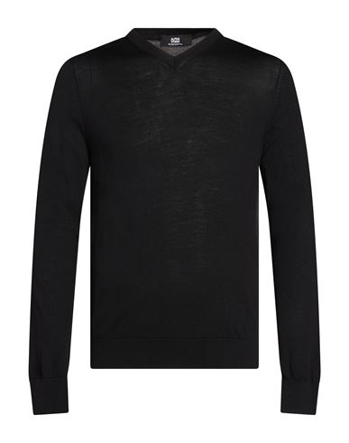 Alpha Studio Man Sweater Black Size 42 Merino Wool