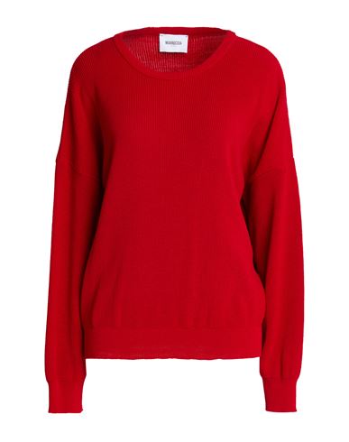 Mariuccia Woman Sweater Red Size 4 Wool, Acrylic