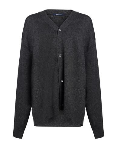 Sofie D'hoore Woman Cardigan Charcoal Size M Wool, Cashmere
