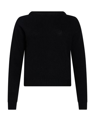 Aragona Woman Sweater Black Size 6 Cashmere