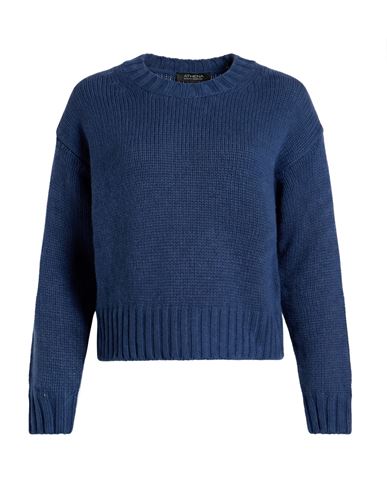Aragona Woman Sweater Navy Size 6 Cashmere