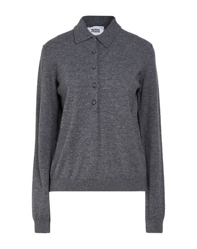 Alpha Studio Woman Sweater Grey Size 10 Geelong Wool
